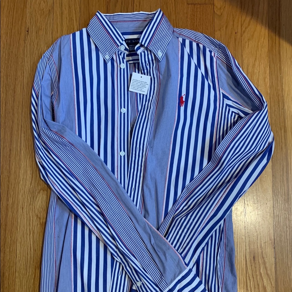 Ralph Lauren striped button down shirt
